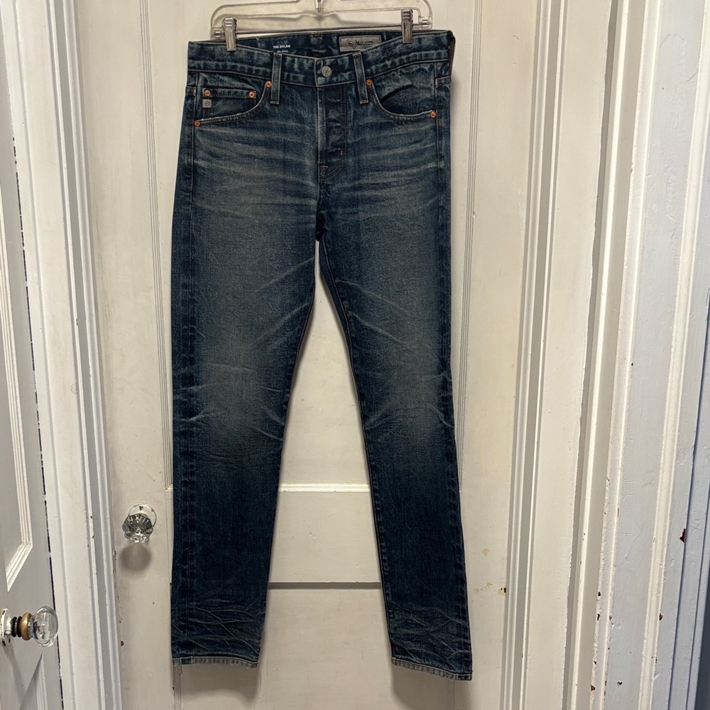 AG Adriano Goldschmied The Dylan Ag-ed Blue Denim Jeans 32x33 New without Tags